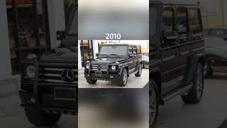 The evolution of G-wagon from (1979-2022). #shorts #viral #evolution