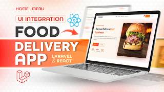 Laravel & React Food Delivery App | Create Home & Menu Page | UI  | PHP Tech Life Hindi screenshot 3