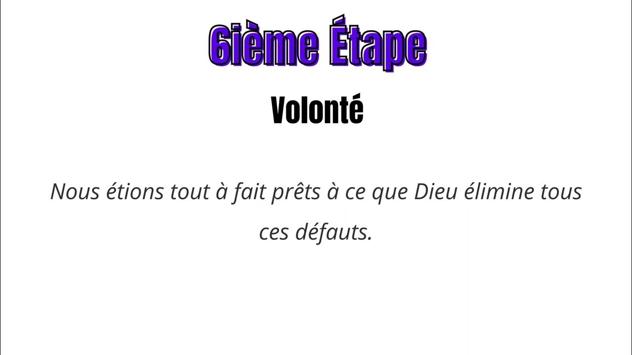 12 Étapes des Outremangeurs Anonymes YouTube