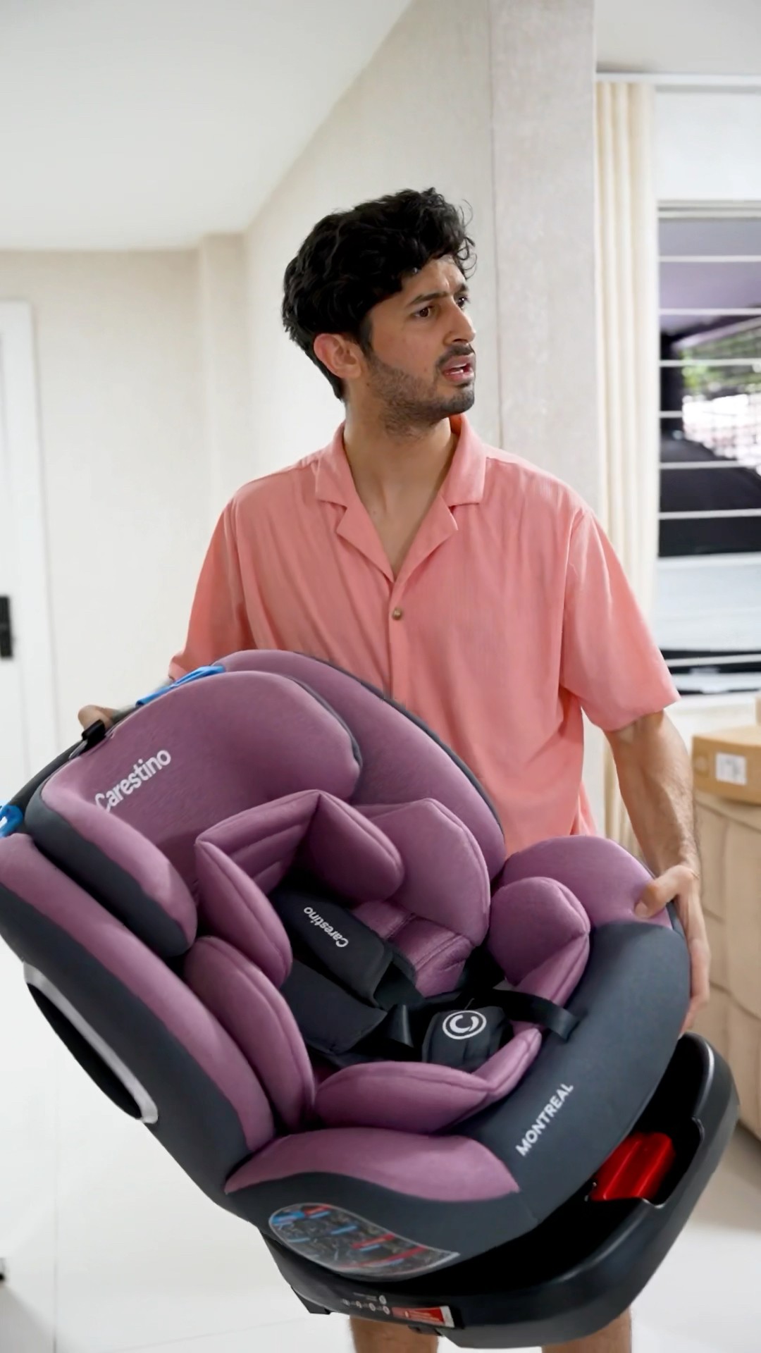 Las compras de la bebe ?