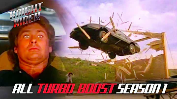 Every Turbo Boost (Season 1) | Knight Rider