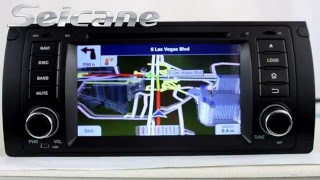 2000-2007 BMW X5 gps navigation head unit with touch screen support 3g module steering wheel control