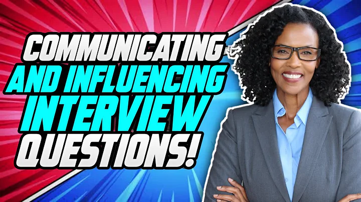 Civil Service (COMMUNICATING AND INFLUENCING) Behaviour Competency  INTERVIEW QUESTIONS & ANSWERS! - DayDayNews