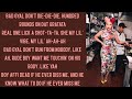 Nicki Minaj ~ Red Ruby Da Sleeze ~ Lyrics