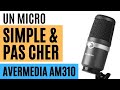 Vous dbutez sur youtube ou twitch  voici le micro usb idal lavermedia am310