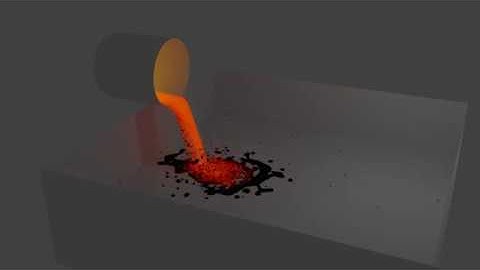 Lava Particle Simulation