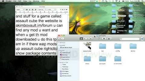 how to mod assault cube