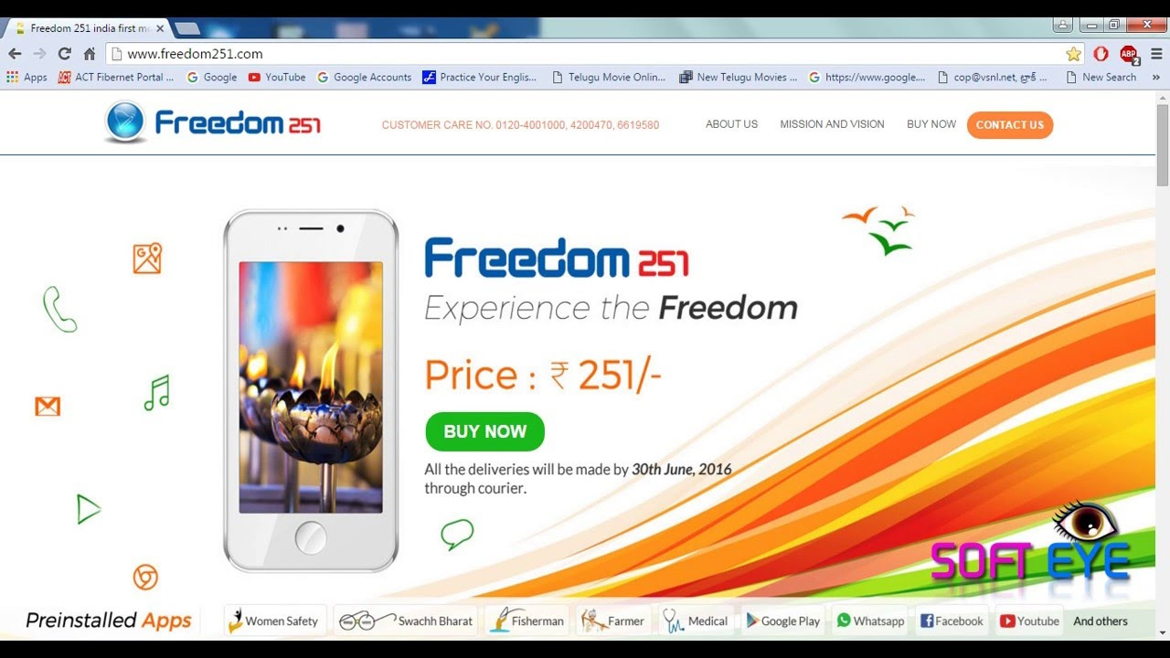 How to Book Freedom 251 Smart Mobile Very Simple
