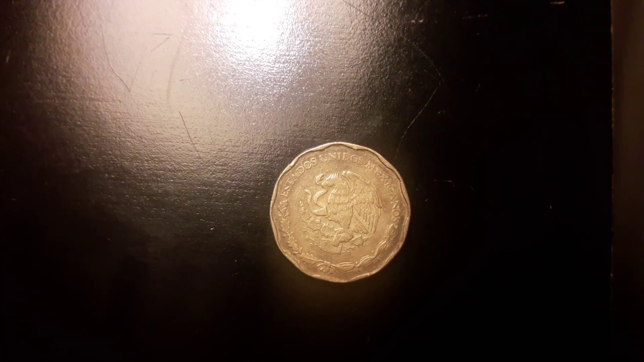 Coins : Mexican 50 Centavos 1993 Coin - YouTube