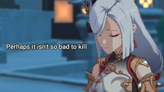 Shenhes Homicidal Tendencies Shenhe Story Quest