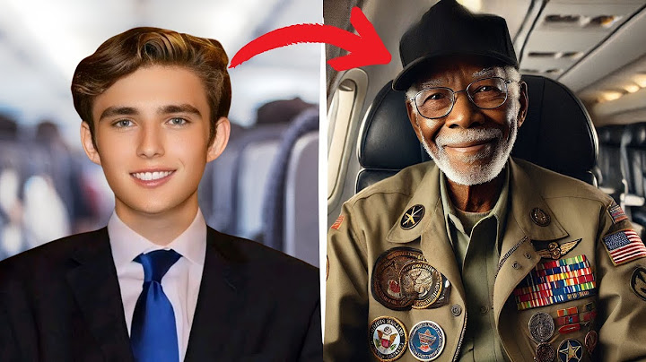 Barron Trump Makes a Selfless Gesture for a Veteran, What Happens Next Will Amaze You!