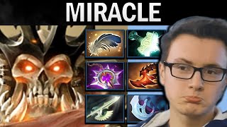 Wraith King Dota Gameplay Miracle with Manta and Nullifier