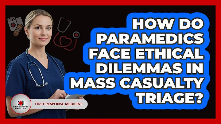 How Do Paramedics Face Ethical Dilemmas In Mass Casualty Triage? - First Response Medicine