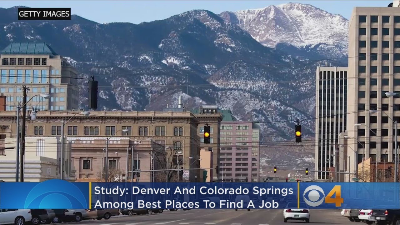 Colorado Springs, Denver Make List Of Best Places To Find A Job - YouTube