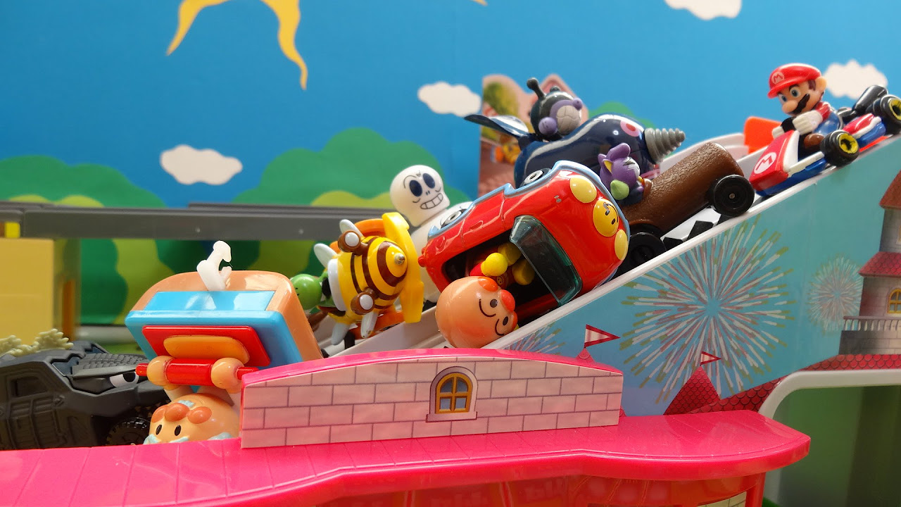 やまちゃん ページ マリオカート トミカマリオカート7 GOGO!サーキットでアンパンマンや