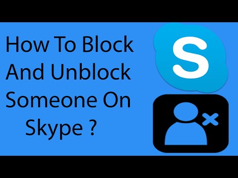 How To Block and Unblock Someone On Skype -2016 ?