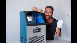 Unbox, Setup, Review, and How to Use, Anbull (and Similar) Commercial Ice Machine