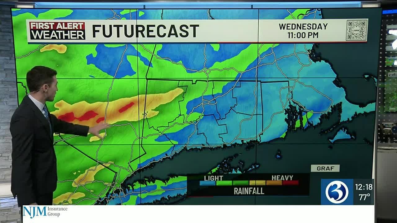 FORECAST: Rain chances increasing this week - YouTube