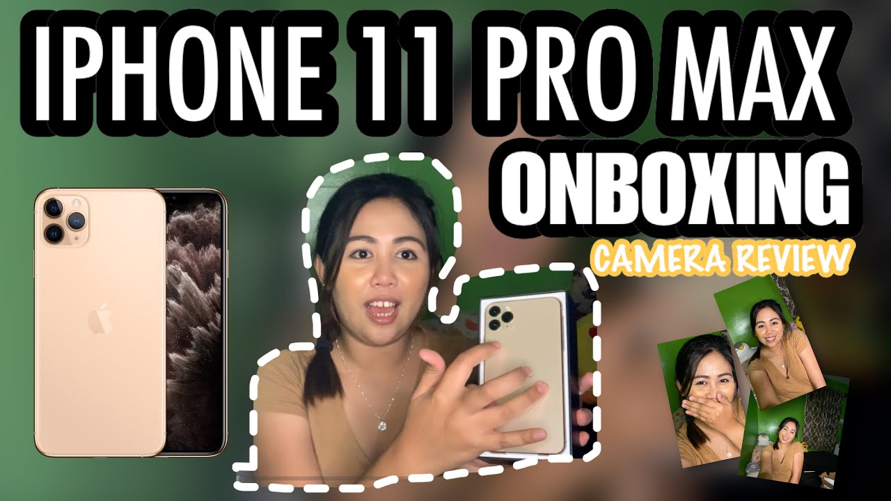 IPHONE 11 PRO MAX | UNBOXING | CAMERA REVIEW 