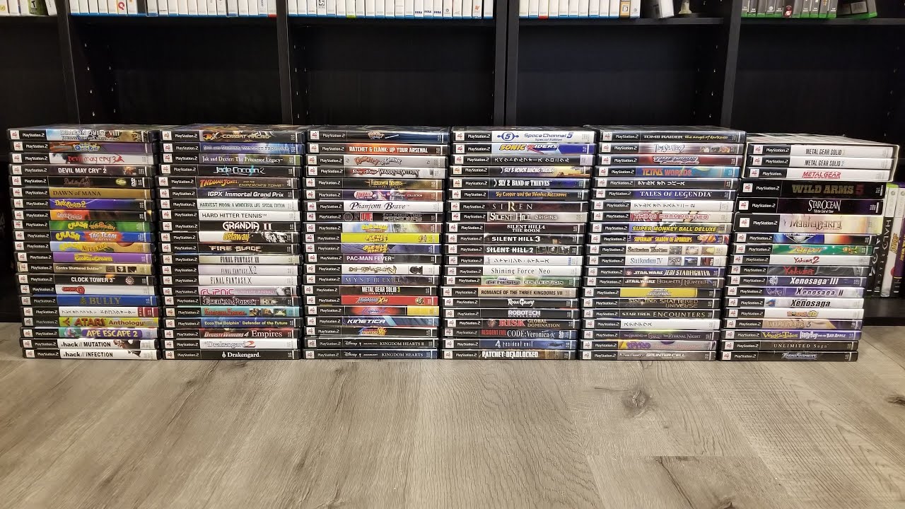 My Sony PlayStation 2 Collection [100+ Games]