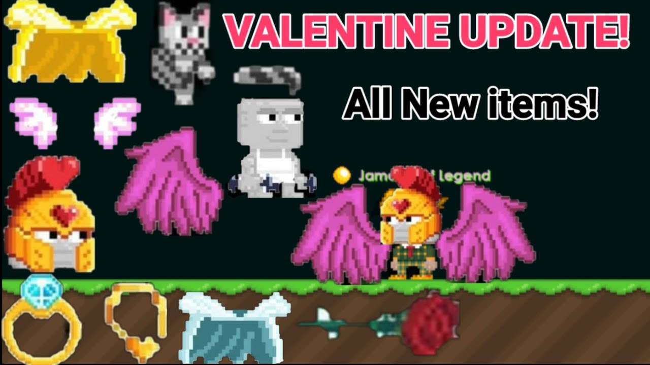 Diamond lock VALENTINE UPDATE! + LEGENDARY PINK WINGS!! (ALL NEW ITEMS!) OMG