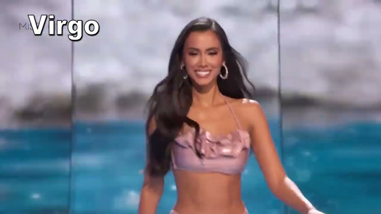 Different Zodiac Signs in Miss Universe stage