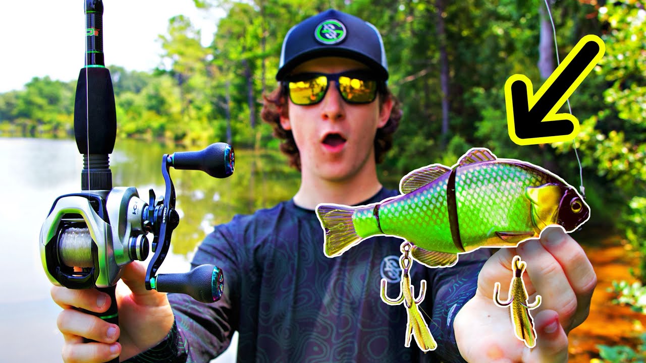 Fishing With A Crazy 24K Golden Swimbait (Will It Catch Fish?)