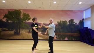 Review side to side Push Hands Drill