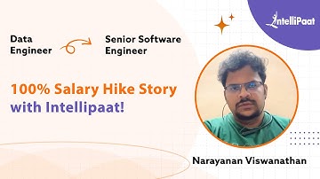 Data Engineer to a Senior Software Engineer | 100% Salary Hike Story with Intellipaat
