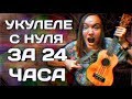 КАК НАУЧИТЬСЯ ИГРАТЬ НА УКУЛЕЛЕ ЗА 24 ЧАСА? | ЧЕЛЛЕНДЖ