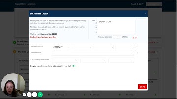Upload a Mailing List from Job Configuration Page
