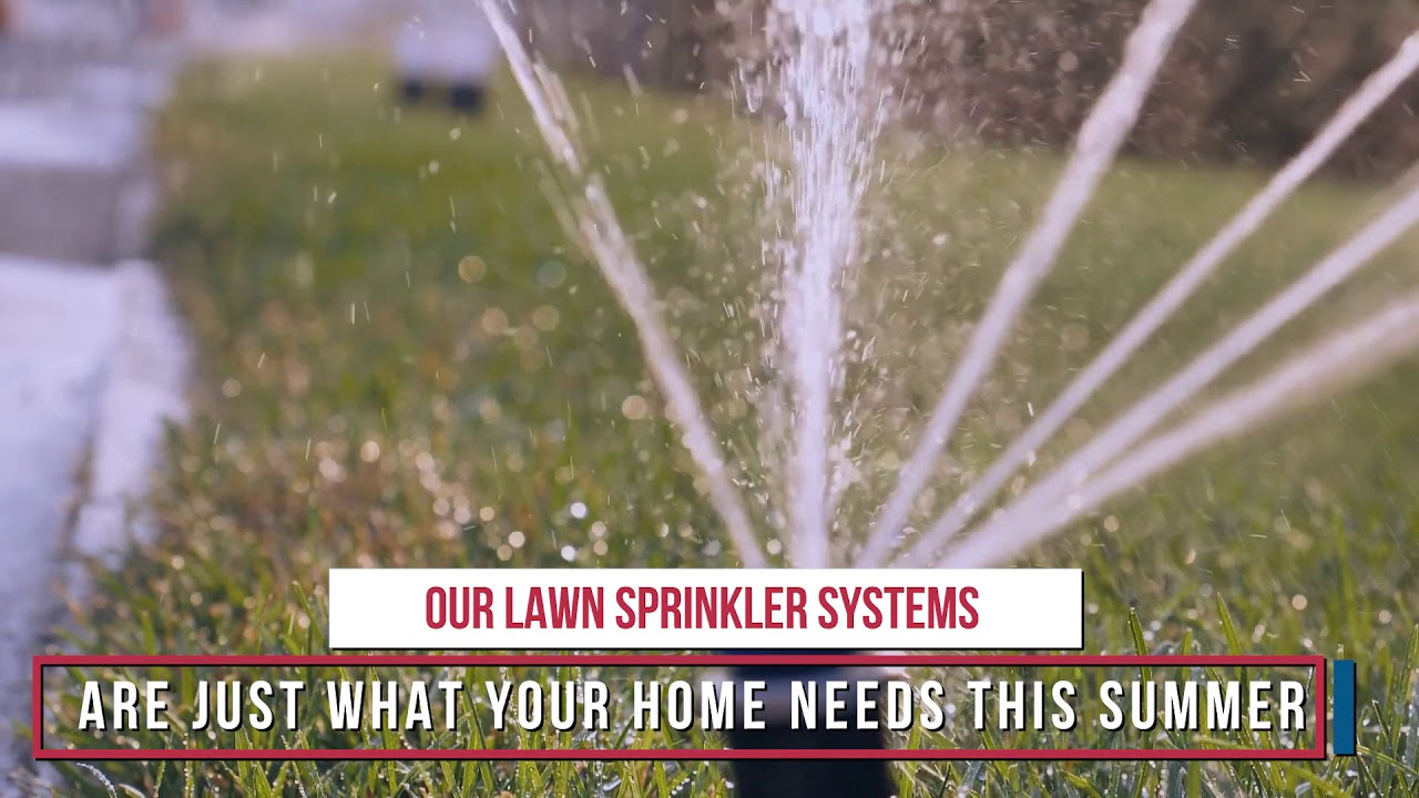 TLC Lawn Sprinkler Summer Service YouTube