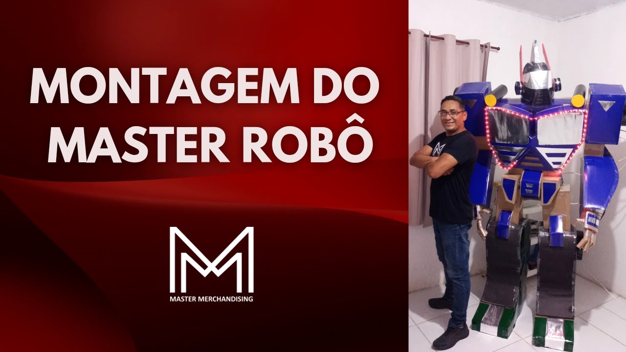 MONTAGEM DO MASTER ROBÔ - YouTube