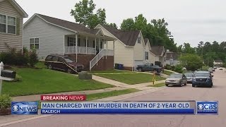 Raleigh man charged in death of 2-year-old boy
