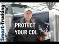 Professional Truck Driver Tips to Protect Your CDL