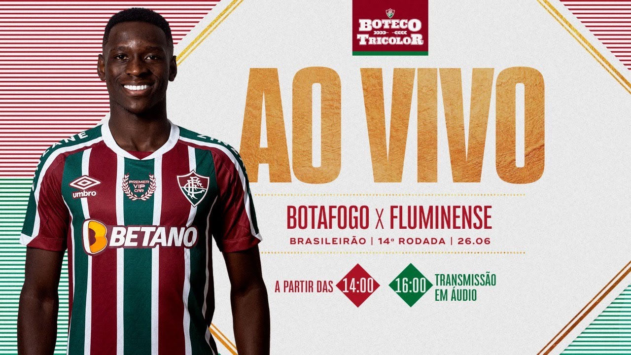 AO VIVO - BOTAFOGO X FLUMINENSE | BRASILEIRÃO 2022 - YouTube