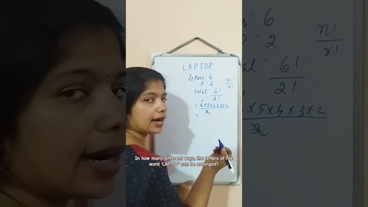 KMAT series: Arrangement question with repeated letters 