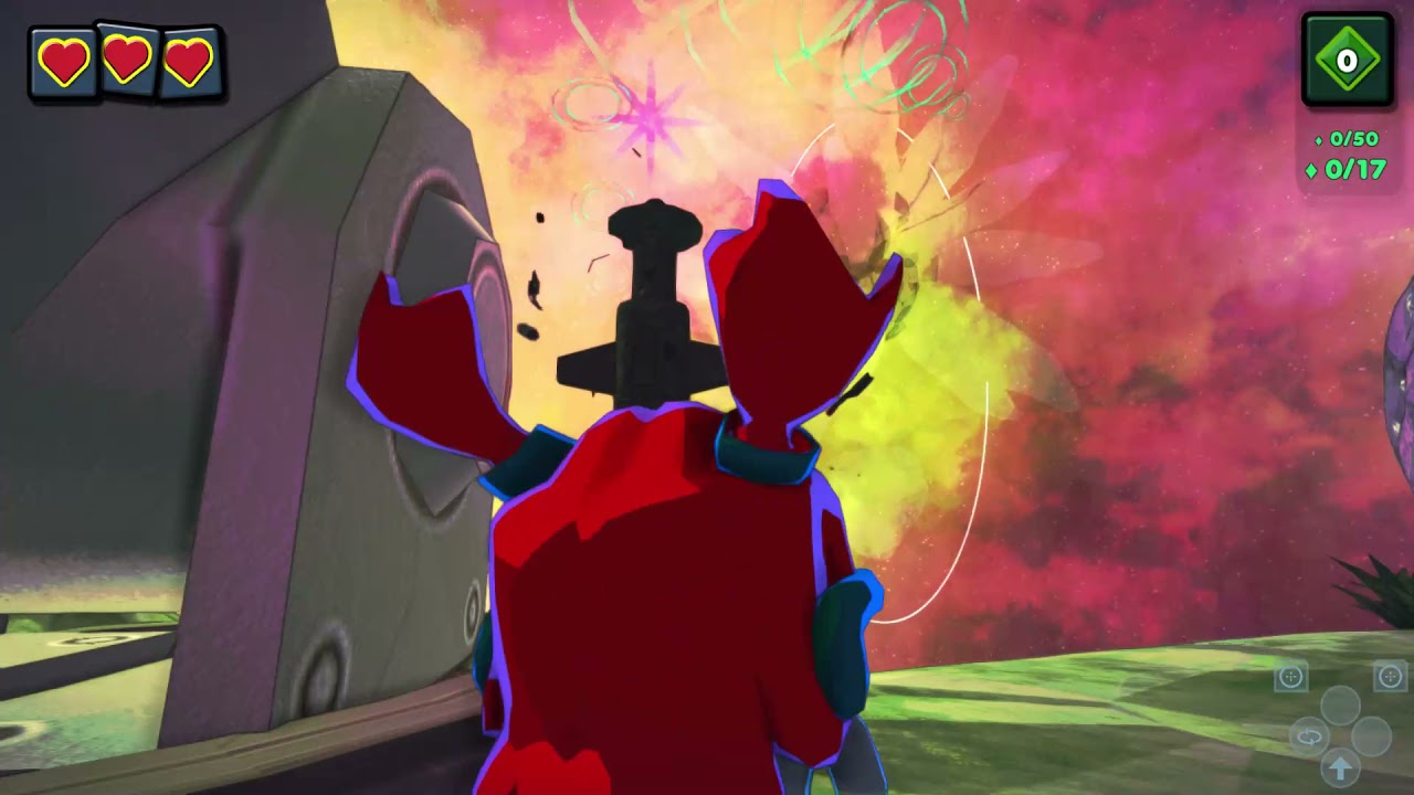 Unstrong Space Calamity action-packed 3d platformer gameplay review demo start walkthrough