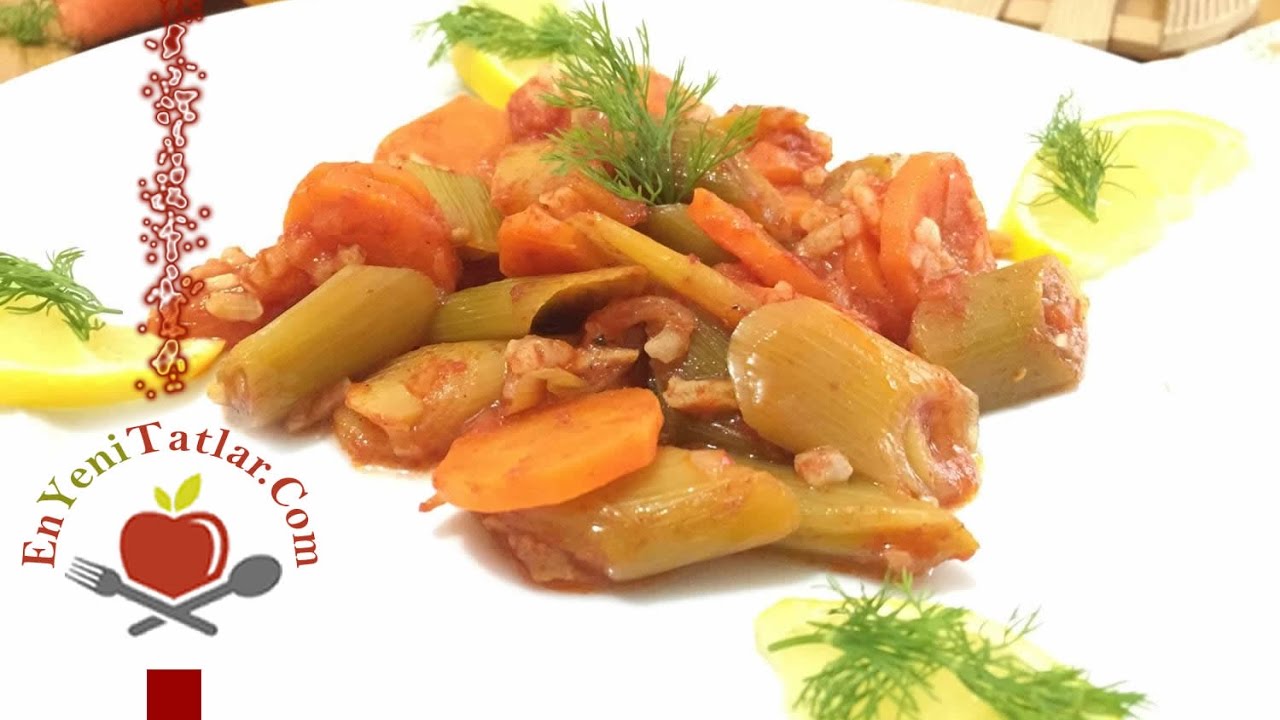 Pirinçli Pırasa Yemeği Pirinçli Pırasa Yemeği