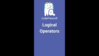 31 Logical Operators