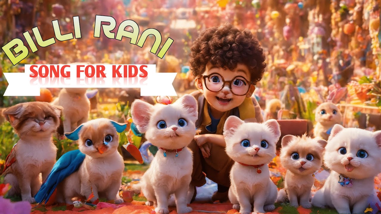Billi rani song | Meow Meow Billi Karti | Hindi Rhymes for Children ...