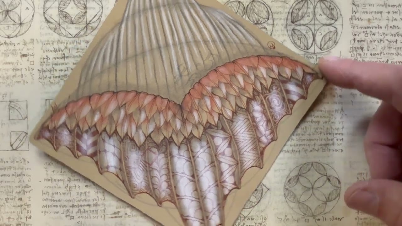 ゼンダングルプロジェクトパック No. 28 Zentangle Project Pack No. 28: Wrap up - YouTube