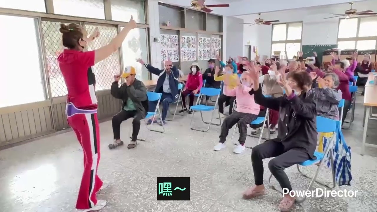 嘿跟讚一起玩起來，注意力與反應力，也讓長輩的腳多動一動，雲林縣北港樂齡學習中心-西湖社區