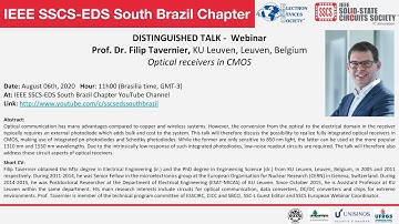 Distinguished Talk 04: Optical receivers in CMOS