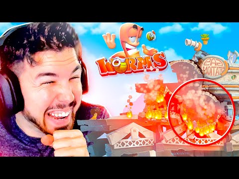 HAGO TEAM CON FARGAN *SE ENFADAN MUCHO* - WORMS