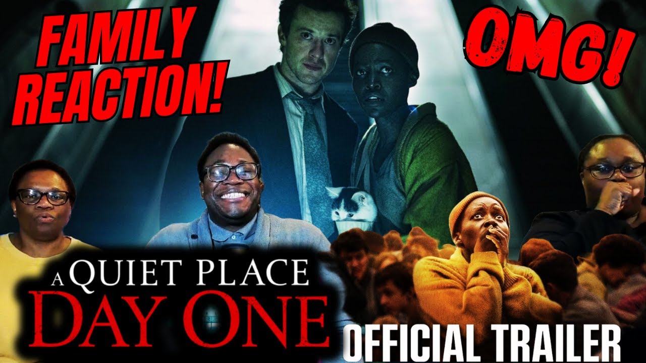 A Quiet Place: Day One Official Trailer REACTION!! THIS WILL BE THE ...