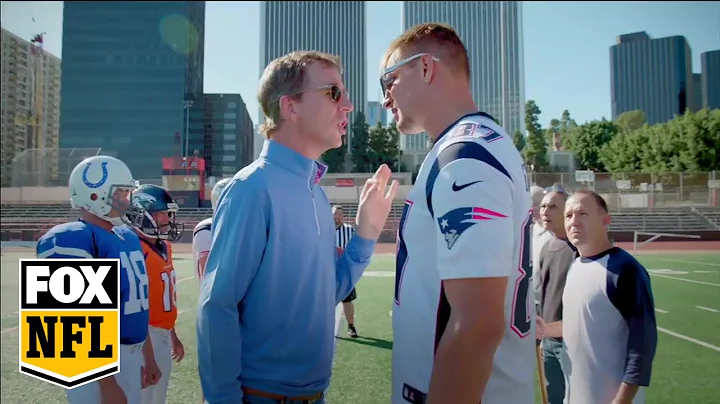 Gronkowski and Manning families play some pigskin ...