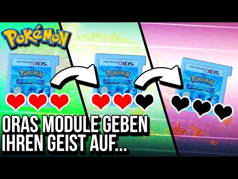 Warum einige Pokemon Omega Rubin und Alpha Saphir Module plötzlich den Geist aufgeben!