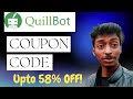 QuillBot Discount Code 2022 | Upto 58% OFF Best Paraphrasing & Grammar Checker Tool.