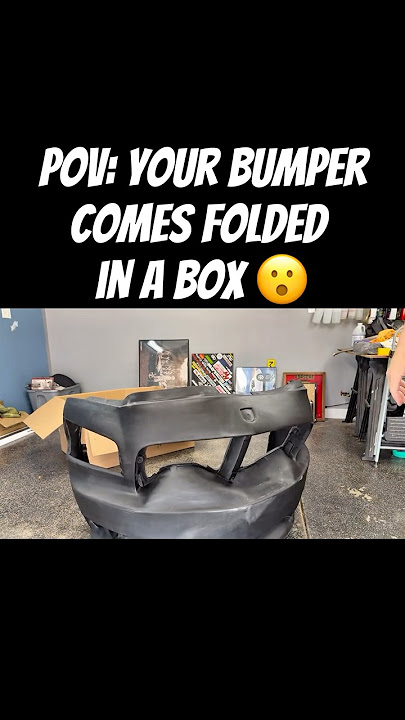 Can this even look good?! 🤔 #dodge #charger #srt #bumper #kbd